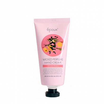 Крем для рук парфюмерный с экстрактом персика Foodaholic Peach Belove Epoux Wicked Perfume Hand Cream, 80 мл, фото
