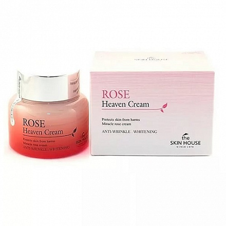 Крем для лица питательный с экстрактом розы The Skin House линейки Rose Heaven Cream, 50 мл, фото