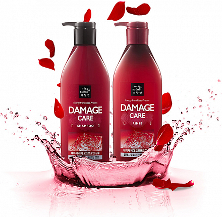 Шампунь для окрашенных волос Mise en Scene (Миз эн Син) Damage Care Shampoo, 680 мл, фото