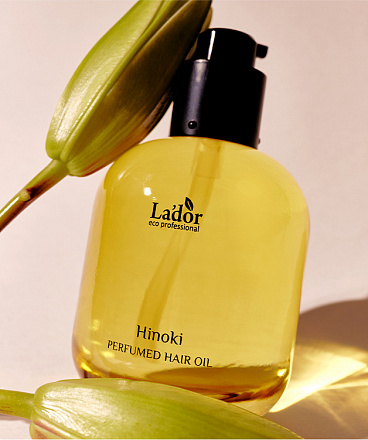 Масло увлажняющее парфюмированное для волос Lador (Ладор) 02 PERFUMED HAIR OIL (HINOKI), 80 мл, фото