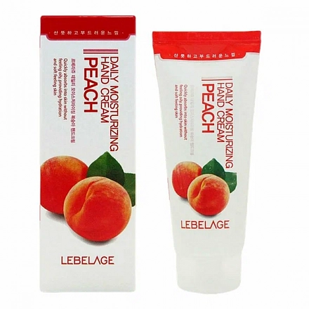 Крем для рук с экстрактом персика Lebelage Daily Moisturizing Peach Hand Cream, 100 мл, фото