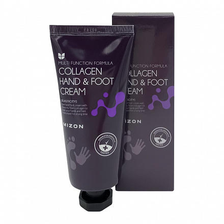 Крем для рук и ног с коллагеном Mizon (Мизон) Collagen Hand & Foot Cream, 100 мл, фото