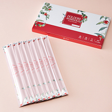 CELLVIO Тканевая маска с золотом и экстрактом шиповника Doldori Rose Gold Moisture Roll Mask, 27мл х 8 шт, фото