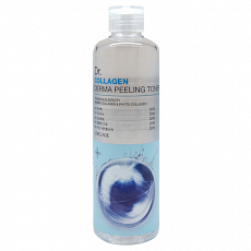 LEBELAGE Отшелушивающий тонер с коллагеном Dr. Collagen Derma Peeling Toner, 310 мл, фото