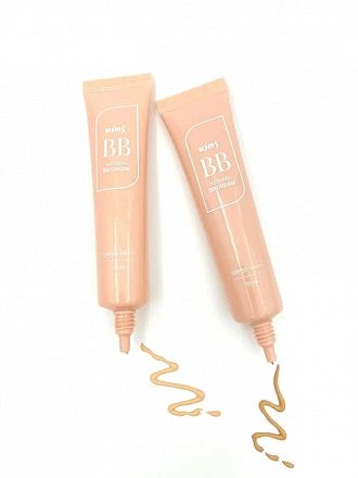 Многофункциональное BB-средство Kims (Кимс) Natural BB Cream SPF 50+ PA++++ (#21, светло-бежевый), 30 мл, фото