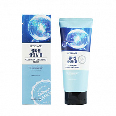 Пенка для умывания с коллагеном Lebelage Cleansing Foam Collagen, 180 мл, фото