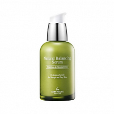 Cыворотка для лица балансирующая с алоэ The Skin House линейки Natural Balancing Serum, 50 мл, фото