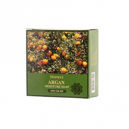 Мыло для лица с аргановым маслом Deoproce (Деопрос) Soap Argan, 100 гр., фото