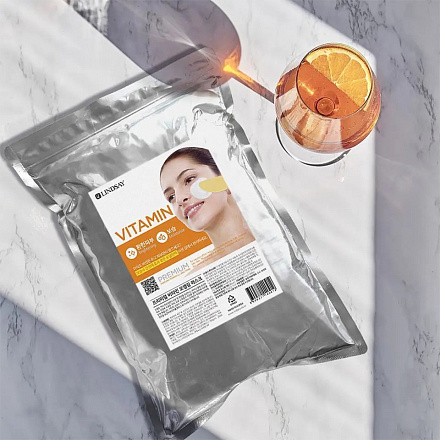 Альгинатная маска с витаминами Lindsay (Линдсей) Premium Vitamin Modeling Mask (Zipper), 1000 г, фото