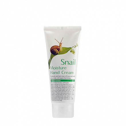 Крем для рук увлажняющий с муцином улитки Foodaholic Snail Moisture Hand Cream, 100 мл, фото