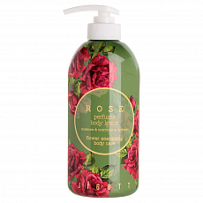 Лосьон для тела с розой Jigott (Джиготт) Rose Perfume Body Lotion, 500 мл, фото